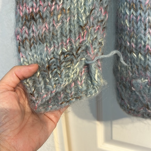 Vintage 1960 Wool and Mohair Cardigan - Picture 3 of 11